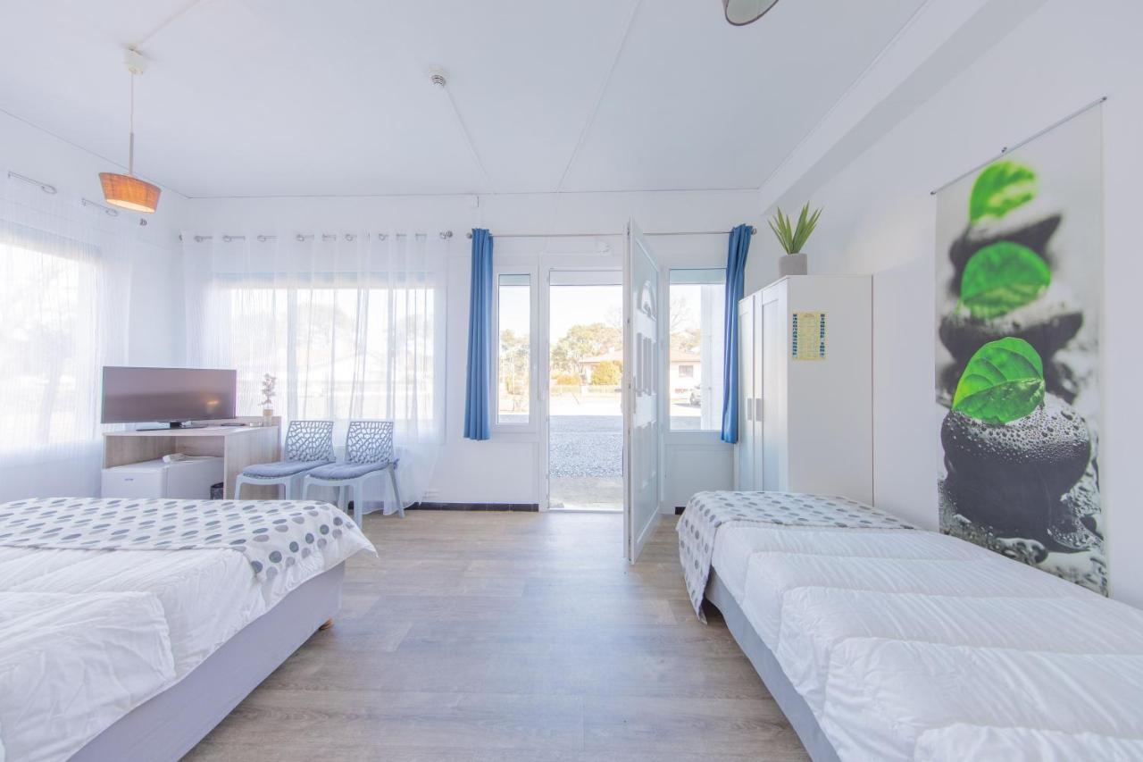 Hotel Land'Azur Mimizan-Plage Bagian luar foto