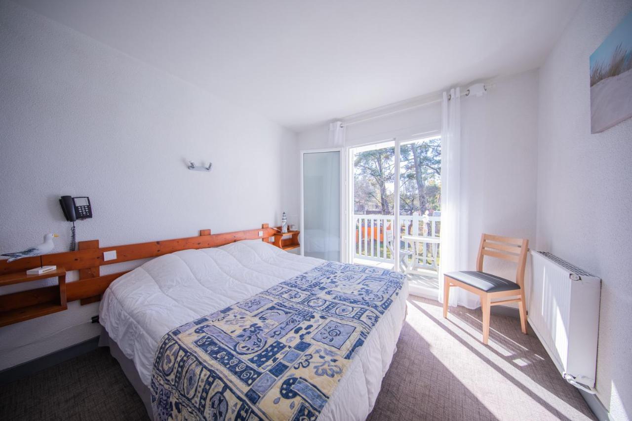 Hotel Land'Azur Mimizan-Plage Bagian luar foto