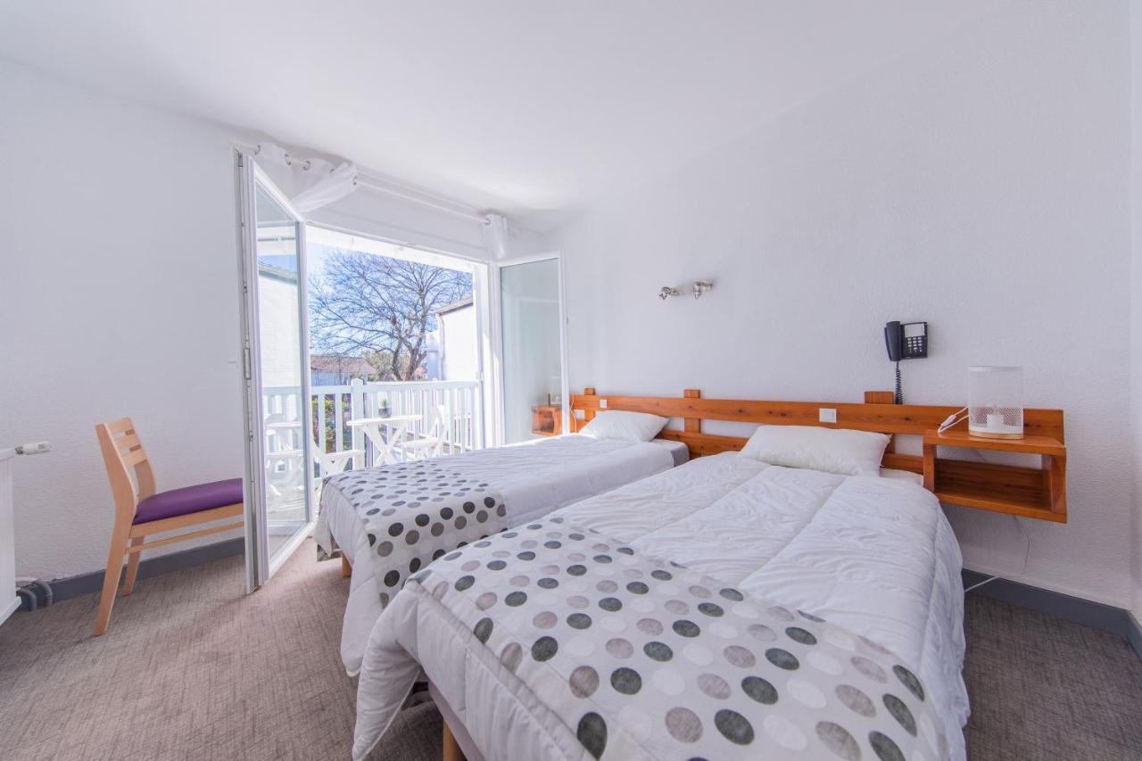 Hotel Land'Azur Mimizan-Plage Bagian luar foto